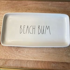 Rae Dunn large Beach Bum tray 🏖❤️